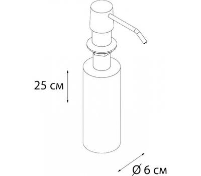 Дозатор жидкого мыла FIXSEN FX-31012D