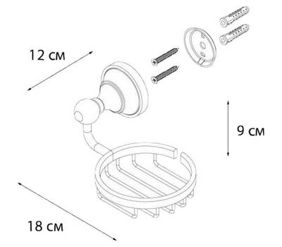 Мыльница FIXSEN FX-78509