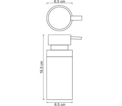 Дозатор жидкого мыла WasserKRAFT Berkel K-4999