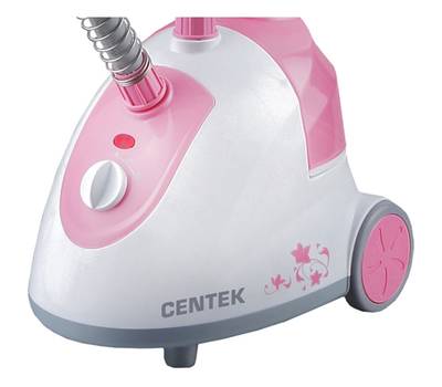 Отпариватель / пароочиститель Centek CT-2371 былый/розовый
