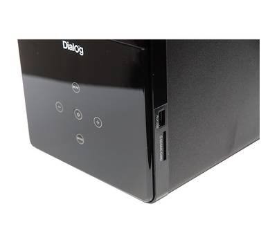 Колонки для компьютера DIALOG AP-220 черный USB+SD reader