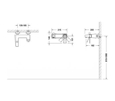 Смеситель для ванны Bravat F676110G-01