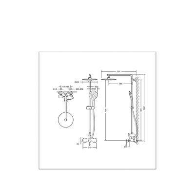 Душевой гарнитур Bravat F9172217CP-A-RUS