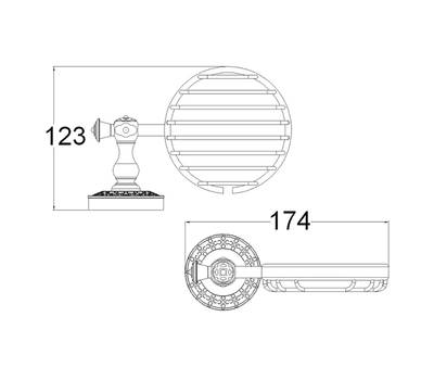 Мыльница ZorG Sanitary AZR 05 SL