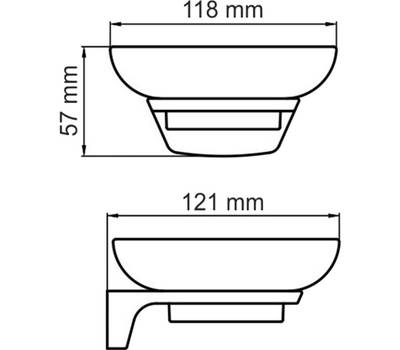 Мыльница WasserKRAFT Elbe K-7229