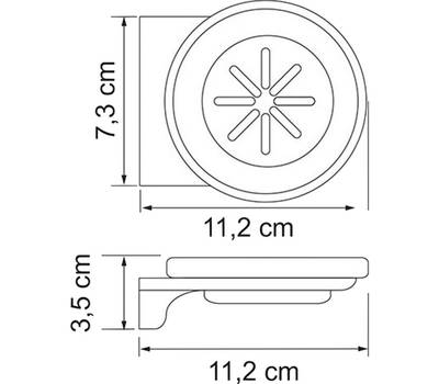 Мыльница WasserKRAFT Kammel K-8329WHITE