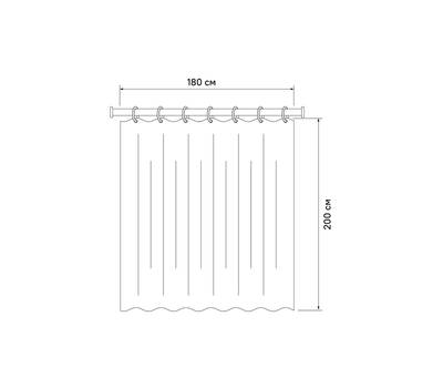 Штора для ванной IDDIS B65P218i11