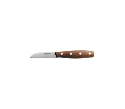 Нож кухонный FISKARS Norr (1016475) стальной для чистки овощей и фруктов лезв.70мм прямая заточка ко
