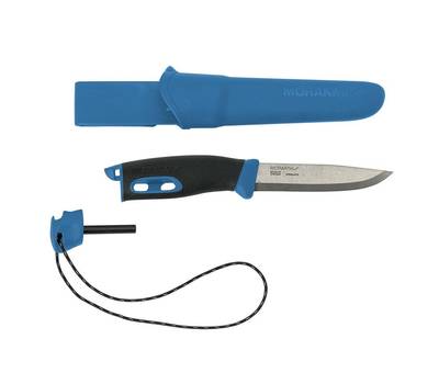 Нож кухонный MORAKNIV Companion Spark (13572) черный/голубой