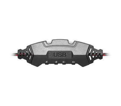 Наушники DEFENDER Warhead G-450 USB, подсветка, кабель 2,3 м [64146]