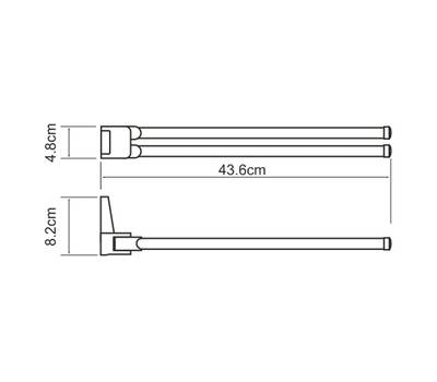 Держатель полотенца WasserKRAFT K-6031