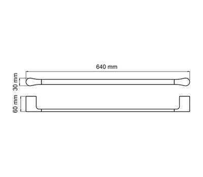 Держатель полотенца WasserKRAFT K-8930