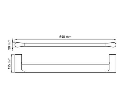 Держатель полотенца WasserKRAFT K-5140