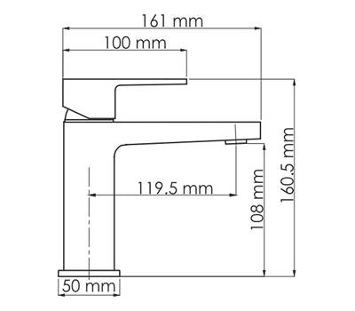 Смеситель для умывальника WasserKRAFT 2 003