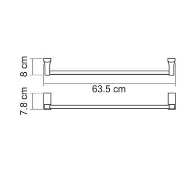 Держатель полотенца WasserKRAFT K-6030