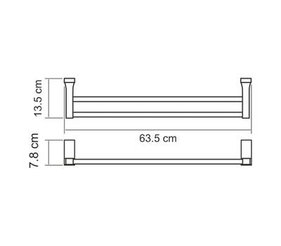 Держатель полотенца WasserKRAFT K-6040