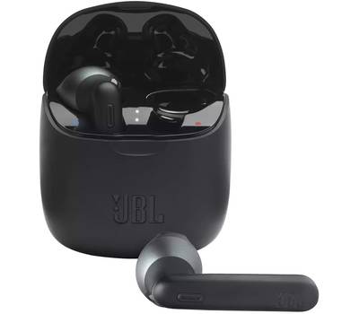 Наушники JBL T225 TWS BLACK ПОЛНОСТЬЮ