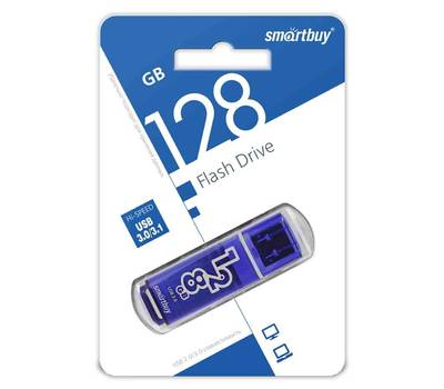 Флешка SMARTBUY 128GB GLOSSY DARK BLUE USB3.0