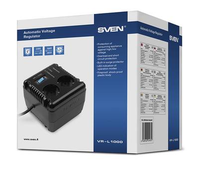 Стабилизатор напряжения SVEN VR-L1000