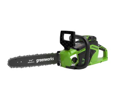 Пила цепная аккумуляторная Greenworks GD40CS15, 40V, 35 см, бесщеточная, с АКБ и ЗУ