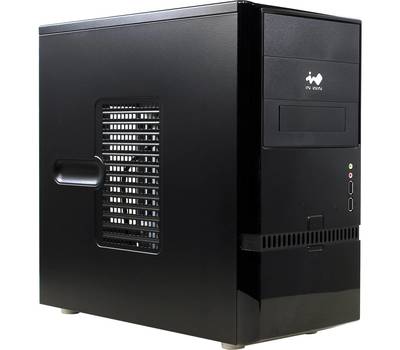 Корпус системного блока Inwin ENR-022BL Black 400W mATX [6100468] Haswell