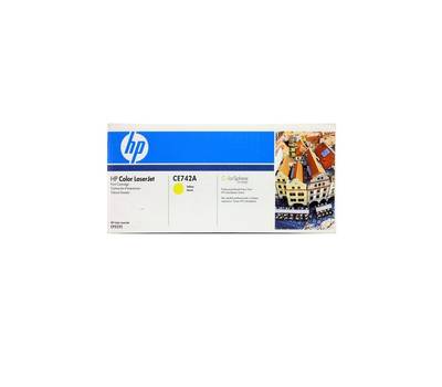 Картридж HP CE742A ,Yellow{Color LJ CP5225, Yellow, (7300стр.)}