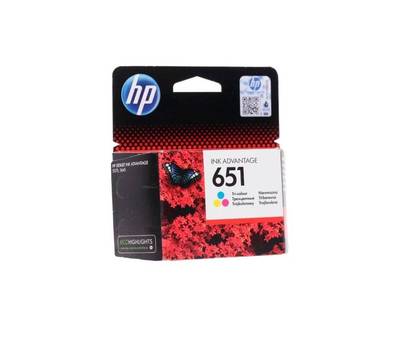 Картридж HP C2P11AE №651, Color {Deskjet Ink Advantage 5645, 5575 (300стр.)}