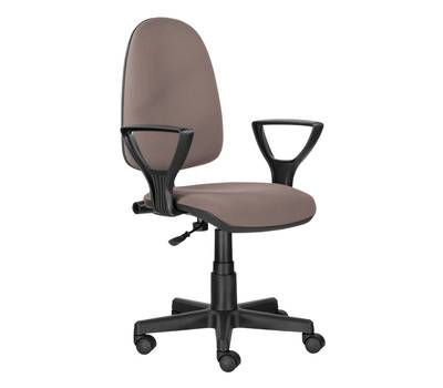 Офисное кресло BRABIX Prestige Ergo MG-311, регулируемая эргономичная спинка, ткань, бежевое