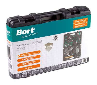 Набор ручного инструмента Bort BTK-89
