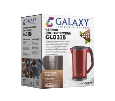 Чайник электрический Galaxy GL 0318 КРАСНЫЙ