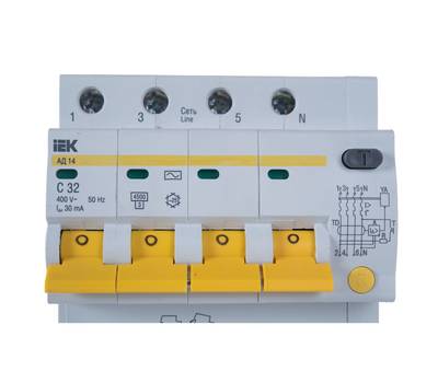 Выключатель электрический IEK MAD10-4-032-C-030