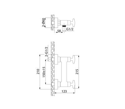 Смеситель для душа IDDIS ACRSB00i03WA