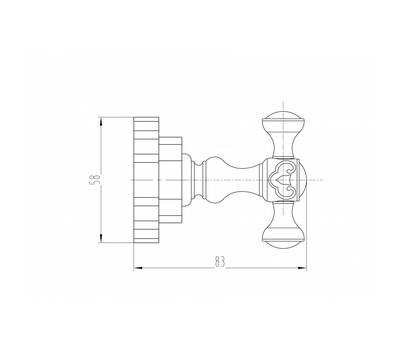 Крючок Milacio MC.902.BBR