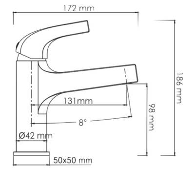 Смеситель для умывальника WasserKRAFT 7 103