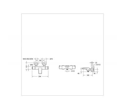 Смеситель для ванны Bravat F6353387CP-01-RUS