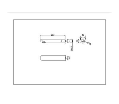 Излив D&K DC1004893