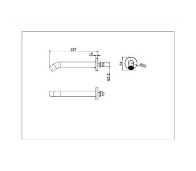 Излив D&K DC1004895