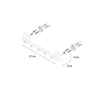 Держатель полотенца FIXSEN FX-61305-5