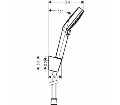 Душевой гарнитур Hansgrohe 26567400