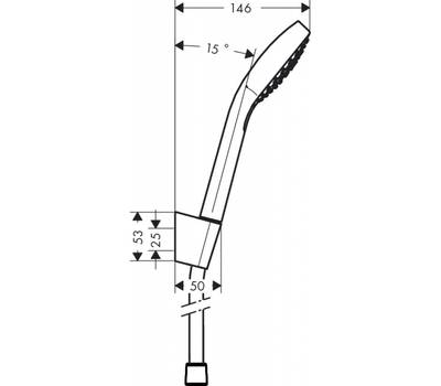 Душевой гарнитур Hansgrohe 26413400