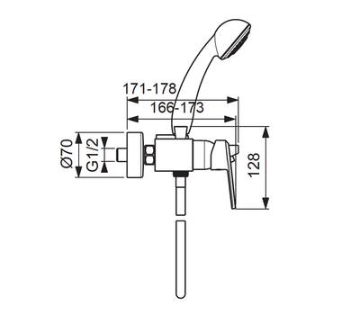 Смеситель для ванны VIDIMA BA267AA