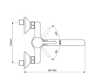 Смеситель для ванны VIDIMA BA281AA