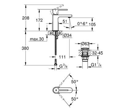 Смеситель для кухни GROHE 33 163 003