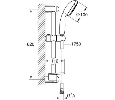 Душевой гарнитур GROHE 28 593 002