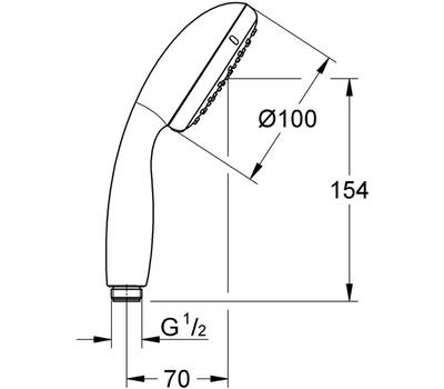 Ручной душ GROHE 27 852 001