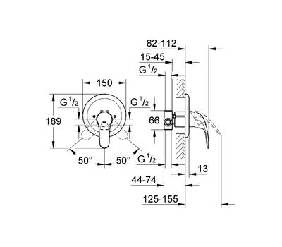 Смеситель для душа GROHE 32 742 000