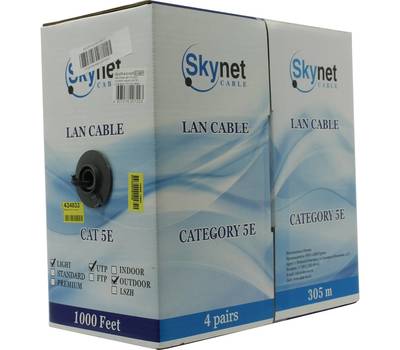 Кабель SkyNet CSL-UTP-4-CU-OUT