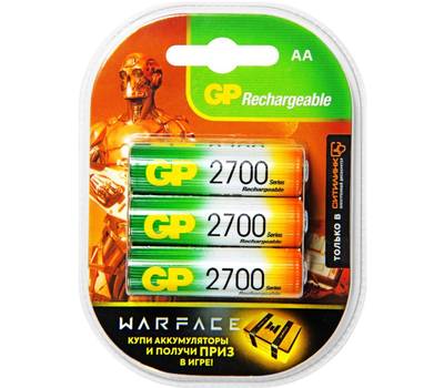 Аккумуляторы и зарядные устройства GP 270AAHC-2DECRC6 36/360