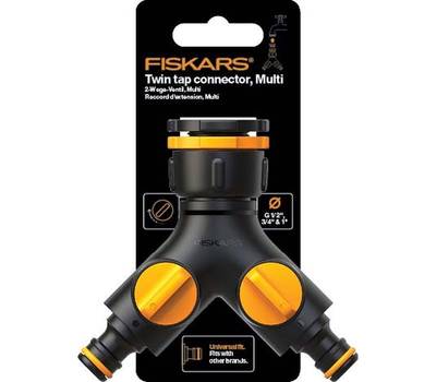 Коннектор FISKARS 1027061 черный/оранжевый