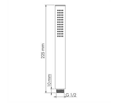 Лейка для душа WasserKRAFT A217